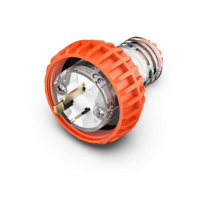 Kripal 56P310 | 3 PIN FLAT 10 AMP STRAIGHT PLUG IP66