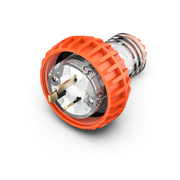 Kripal 56P310 | 3 PIN FLAT 10 AMP STRAIGHT PLUG IP66