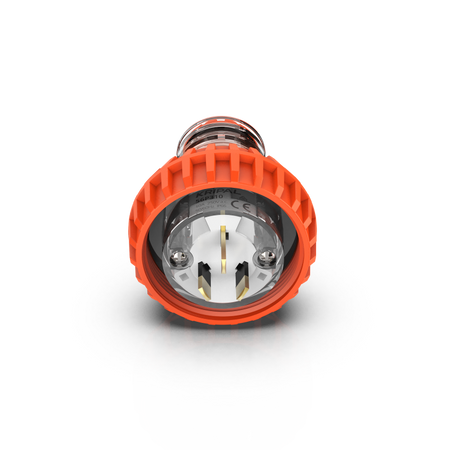 Kripal 56P310 | 3 PIN FLAT 10 AMP STRAIGHT PLUG IP66