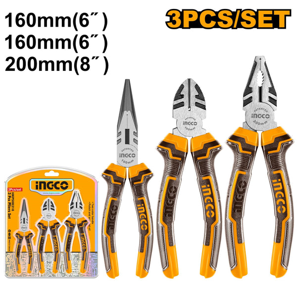 3PCS Plier Set | INGCO