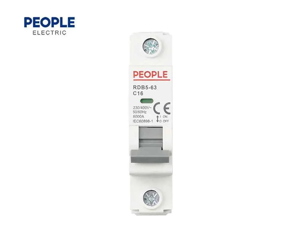 MCB 1 Pole 32A C60H | People Electric