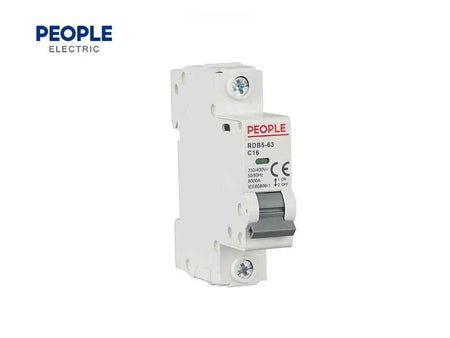 MCB 1 Pole 32A C60H | People Electric