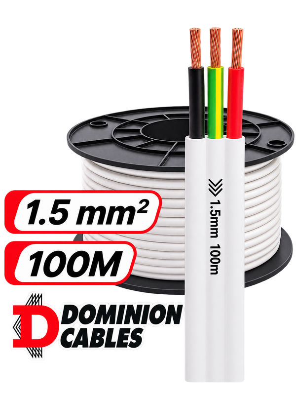 1.5mm TPS 2C+E Flat TPS | 100m