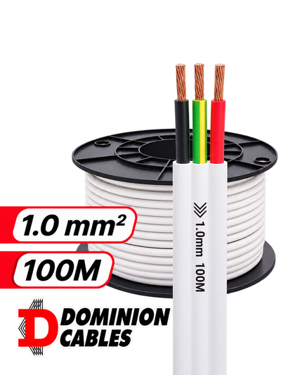 1.0mm 2C+E Flat TPS | 100m